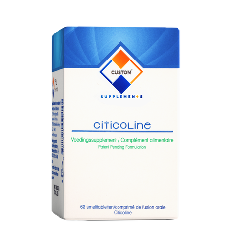 Custom Supplements® 250 mg Citicoline Orodispersible Tablet (60 Tablets)